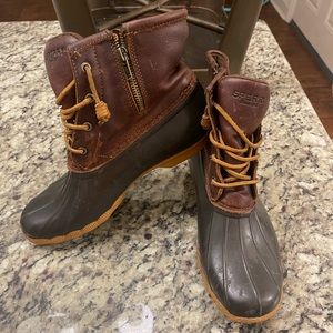 Women’s Sperry Duck Boots Size 10 Pre Owned
